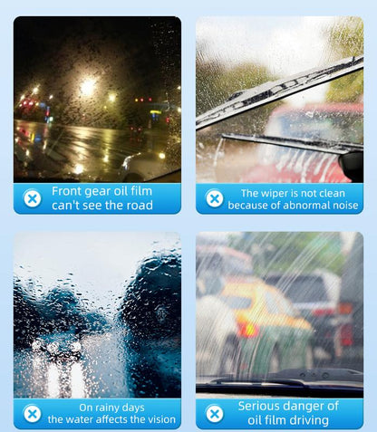 ⏳ 49% OFF Limited-Time Deal | 🚘 Windshield Oil Film Cleaner – Deep Clean, Clear View & Rain-Ready Glass Care