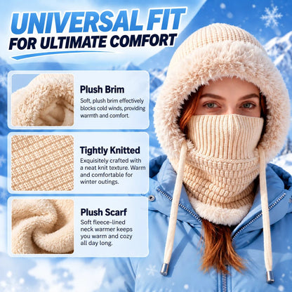 💗Hot Selling💥Ultimate Warmth 3-in-1 Winter Beanie