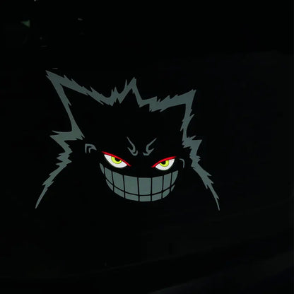 Car Rear Window Dynamic LED Display – Vampire Devil Eye Emoji Panel, Auto Decorative Light tiktokshopspringglowup