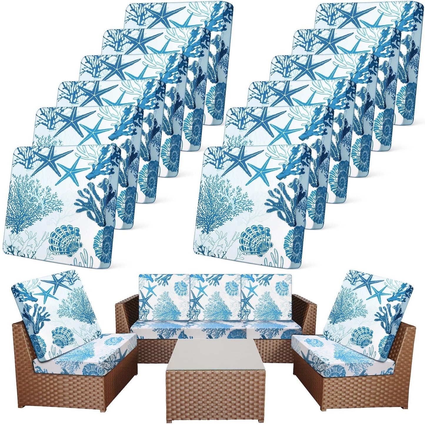 🛋️Outdoor Patio Sofa Cushion Covers