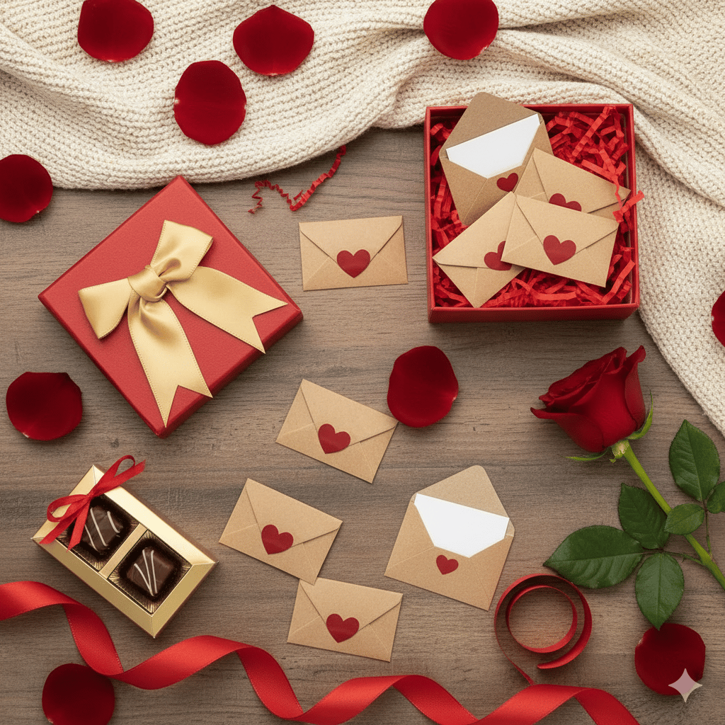 🔥[While Supplies Last]Love Letters Valentine's Collection | 60 Handwritten Notes & Envelopes | Timeless Romantic Gift📝❤️