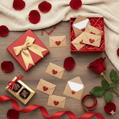 🔥[While Supplies Last]Love Letters Valentine's Collection | 60 Handwritten Notes & Envelopes | Timeless Romantic Gift📝❤️