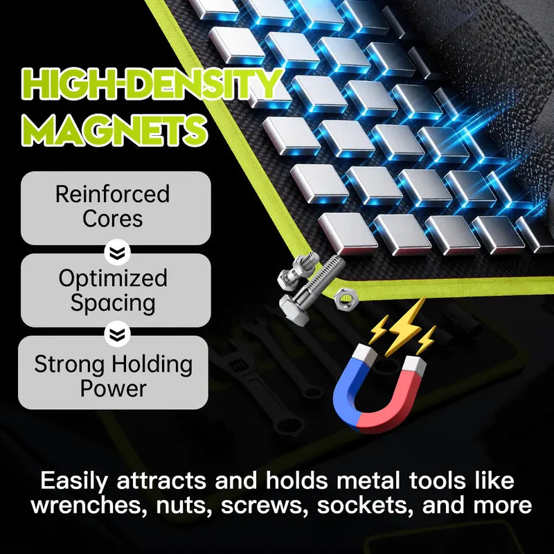 🛠️🧲Flexible Magnetic Tool Mat & Tray Holder