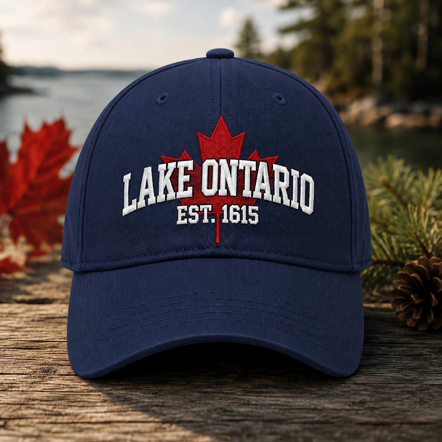🔥LAST DAY 50% OFF - 🍁Lake Ontario Forever – Heritage Embroidered Cap