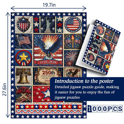 🦅Glory of America Jigsaw Puzzle
