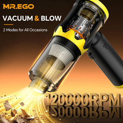 20000Pa Portable Cordless Car Vacuum Cleaner