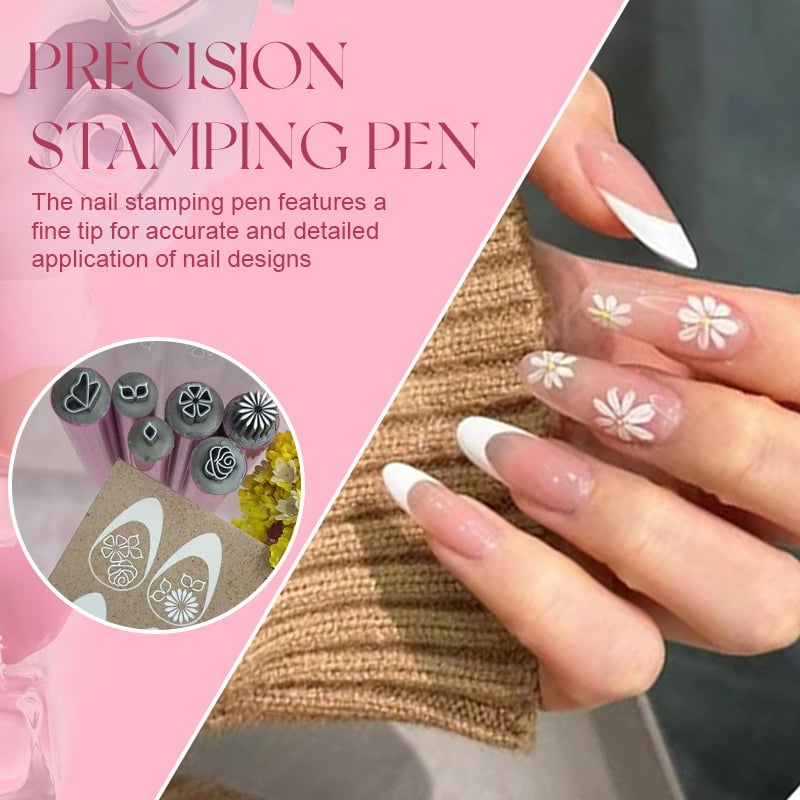 🔥LAST DAY 59% OFF - Nail Art Stamp Pen