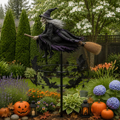 Halloween Early Bird Special🧙‍♀️ The Enchanted Witch Garden Wind Spinner