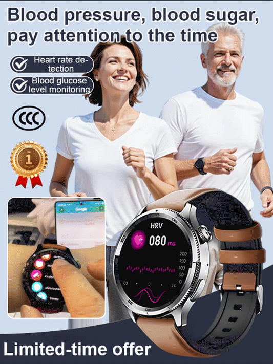 🔥50% Off - ❤️ Flagship Smartwatch for Health Protection, 24/7 Health Data Center🥰