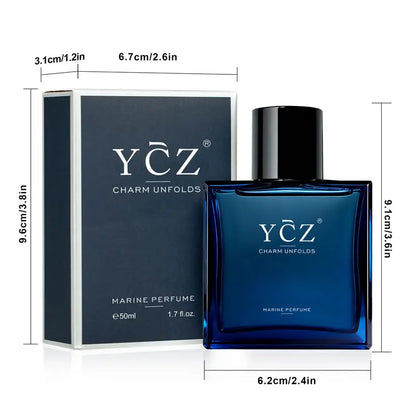 Midnight Marine Eau de Parfum Men's Fragrance - Aromatic Marine Scent, Magnetic, Sensual, Long-Lasting