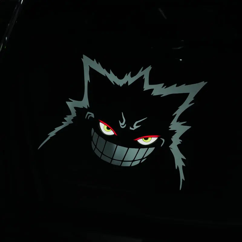 Car Rear Window Dynamic LED Display – Vampire Devil Eye Emoji Panel, Auto Decorative Light tiktokshopspringglowup