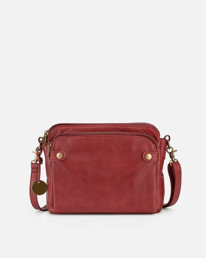 🔥LAST DAY 49% OFF- Three-Layer Leather Crossbody Shoulder Bag