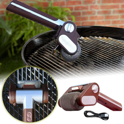 FREE SHIPPING🥩🔥Bristle-Free Spinning Grill Brush