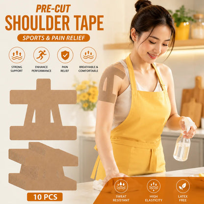 🔥 LAST DAY 50% OFF – FDA-Registered Fast-Acting Shoulder & Knee Pain Relief Tape 💪🏃 Breathable & Sweatproof • Latex-Free🛡