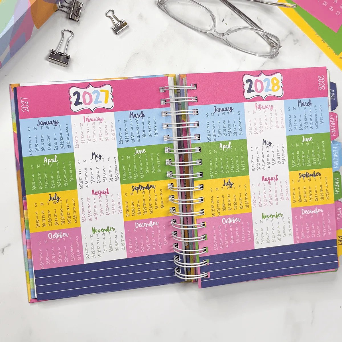 📅✨ 2027–2028 Reminder Binder® – 24-Month All-in-One Life Planner