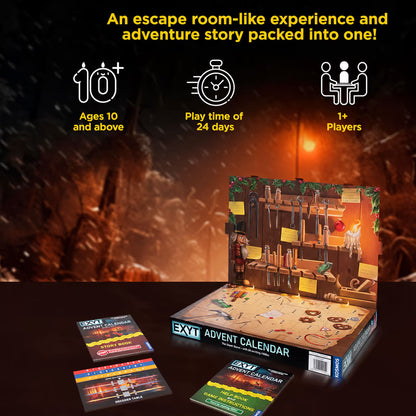 🔥 LAST DAY 50% OFF - 🎄 Escape the Workshop! Advent Calendar – 🗝️✨ 24 Days of Puzzle Adventure & Fun