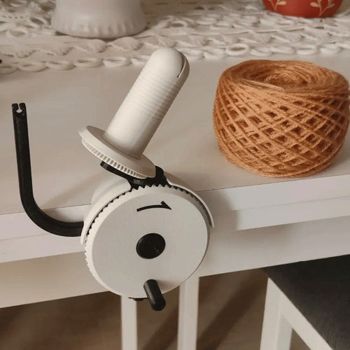 🧶 Manual Yarn Winder – Turn Loose Yarn Into Neat, Organized Cakes ✨