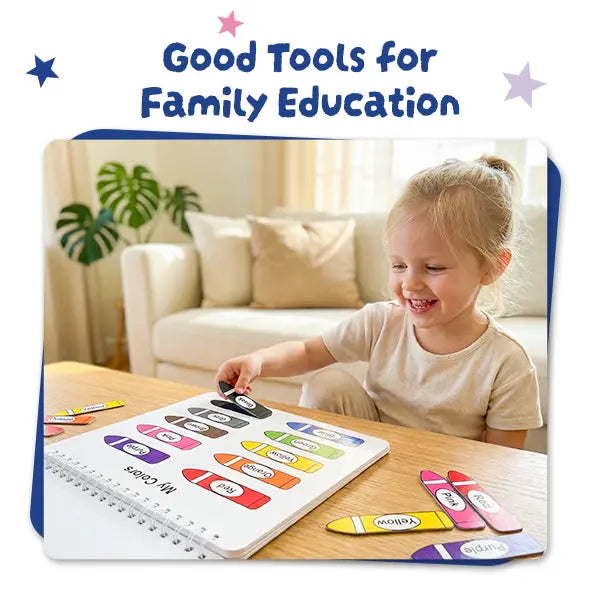 Montessori Busy Book for Kids – 30 Learning Activities