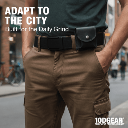 BUY 2 FREE SHIPPING🔥🔥-Upgraded version thickened double-layer nylon tactical belt with automatic buckle