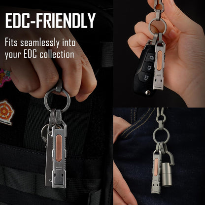 ✂️Keychain Nail Clippers – All-in-One Portable Nail Care Tool