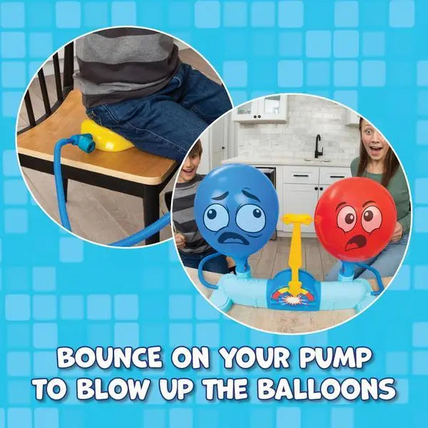 Rump Race Balloon Popping Board Game