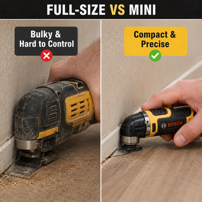 ⚡ Bosch Mini Oscillating Multi-Tool – Compact Cutting, Sanding & Scraping Tool for DIY Projects
