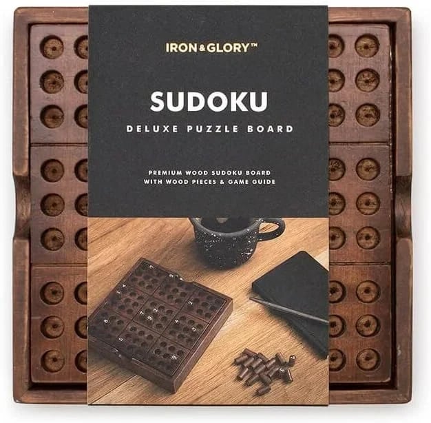 Wooden Sudoku Set & Guide