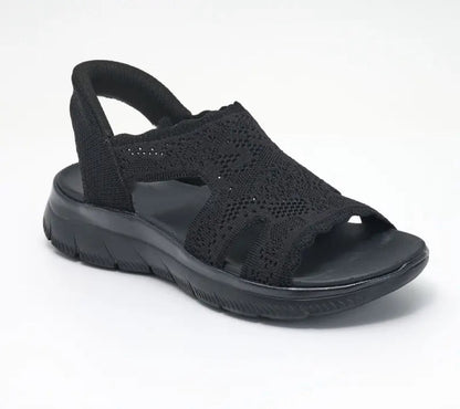 Slip-ins Summits Crochet Knit Sandals