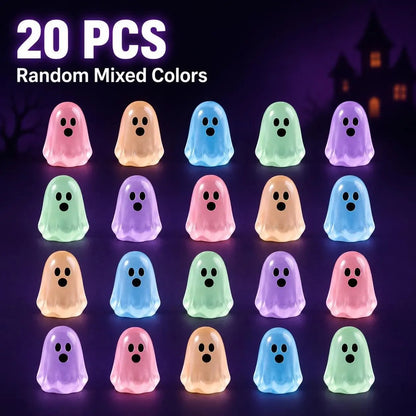 🔥LAST DAY 50% OFF - Glow-in-the-Dark Cute Ghost Resin Bead Set