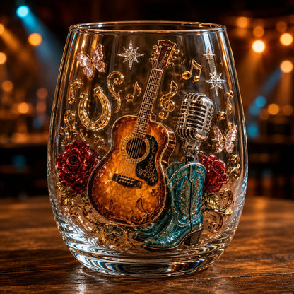 🎸✨ Queen of Country 1946–2026 3D Glass Collection- 🦋A Country Music Keepsake to Treasure💖
