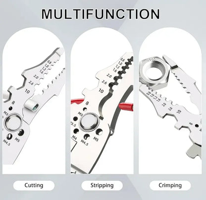 Universal Quick Lever Electrical Wire Connectors (24-12 AWG) Assortment (50/100Pcs) + Wire Stripper
