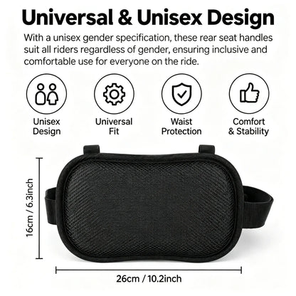 🏍️ Motorcycle Passenger Safety Grip – Rider-Worn Handle for More Comfortable & Confident Rides