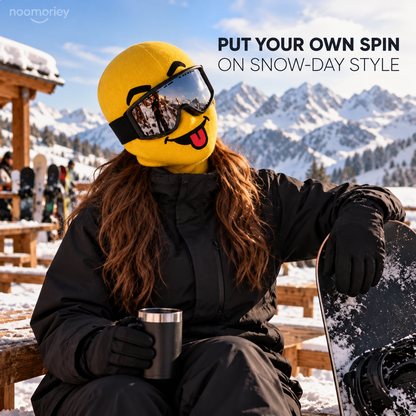 😎 Funny Face Ski Mask – Full-Cover Winter Balaclava