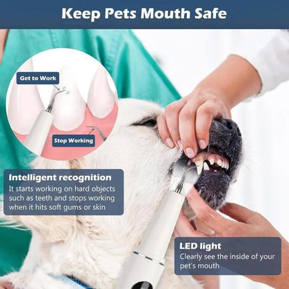 Ultrasonic Dental Plaque Remover for Humans & Pets