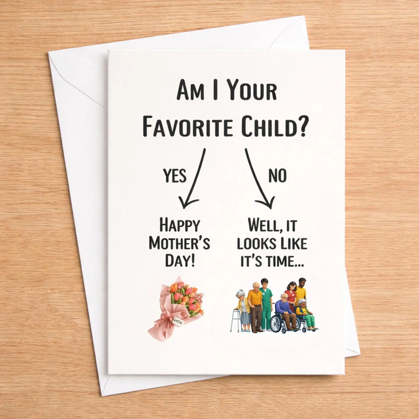 Funny Mothers Day Card for Mom