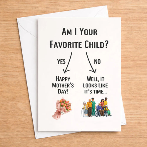 Funny Mothers Day Card for Mom