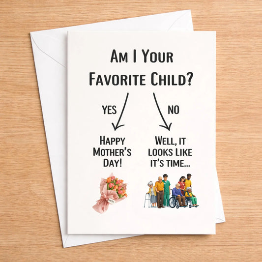 Funny Mothers Day Card for Mom