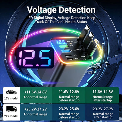 Fast Charge Power Station 120W | Star Projector & PD20W USB Hub
