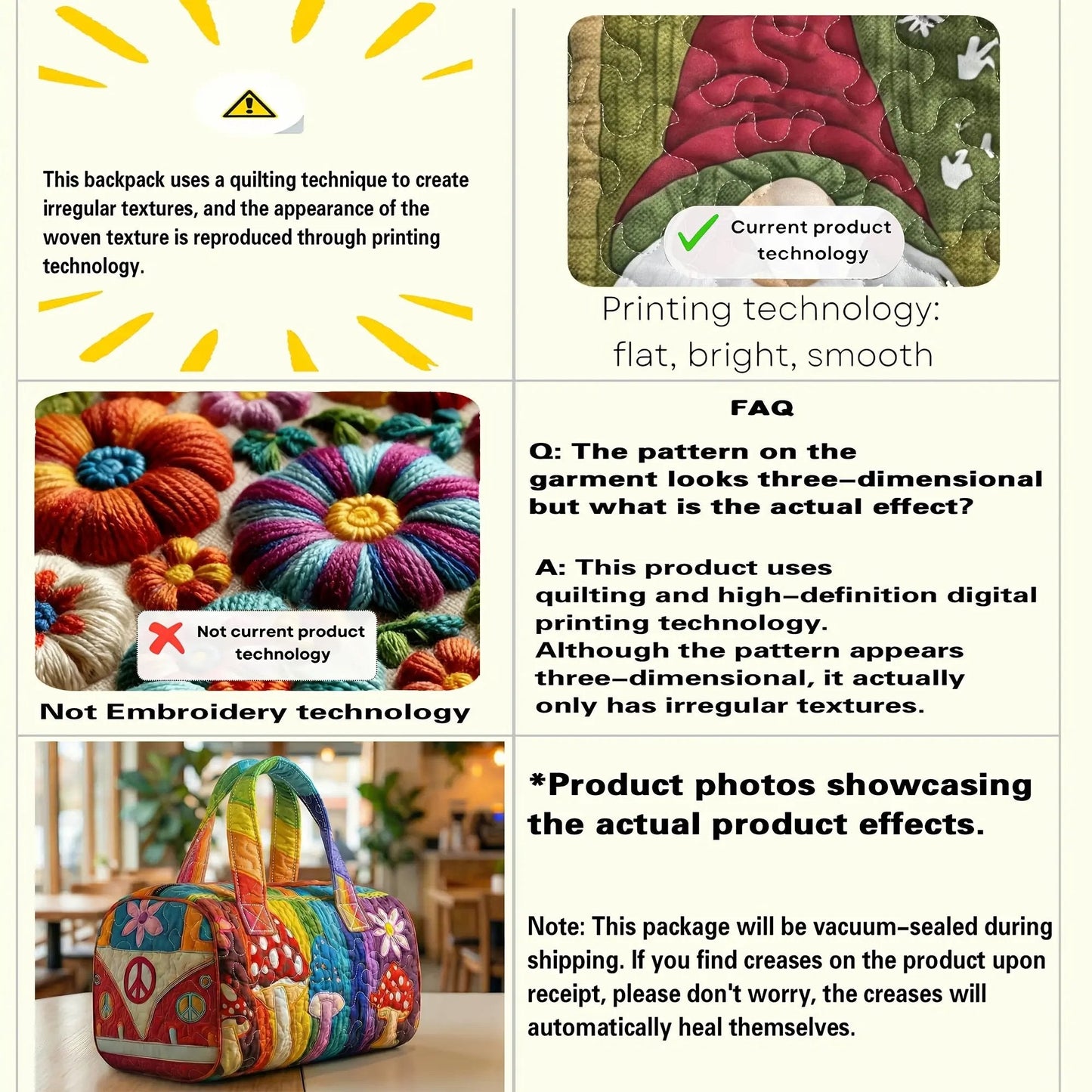 🔥LAST DAY 55% OFF - The Viral Quilted Boho Bag is Here 🌸🎒