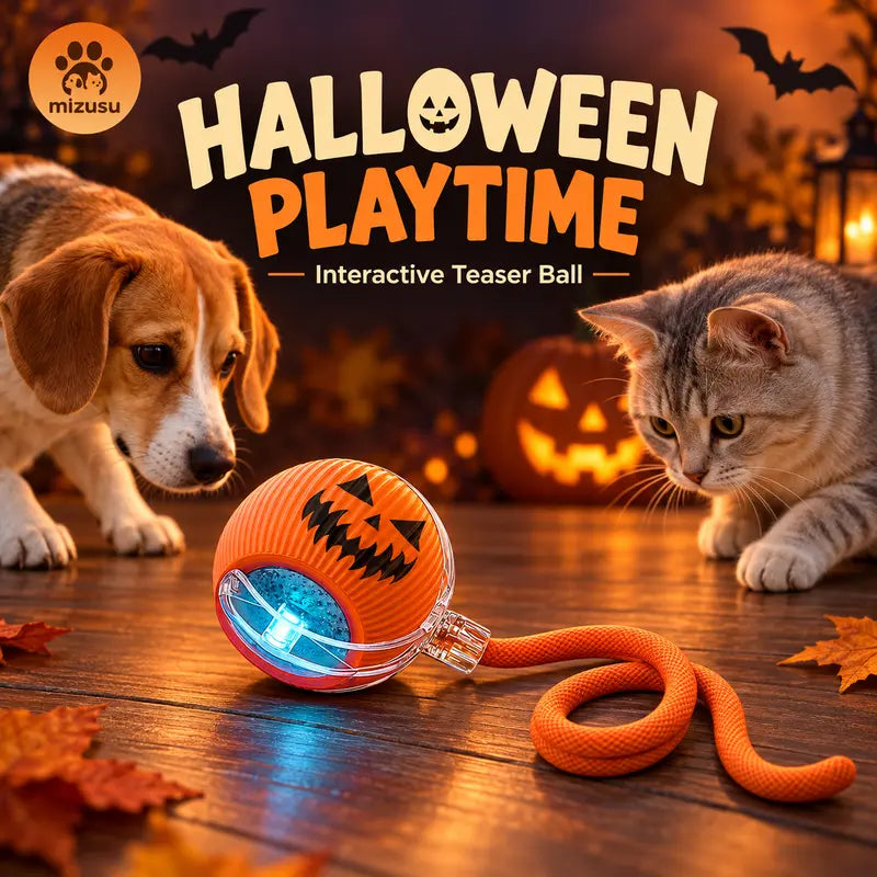 Interactive Cat & Dog Teaser Toy