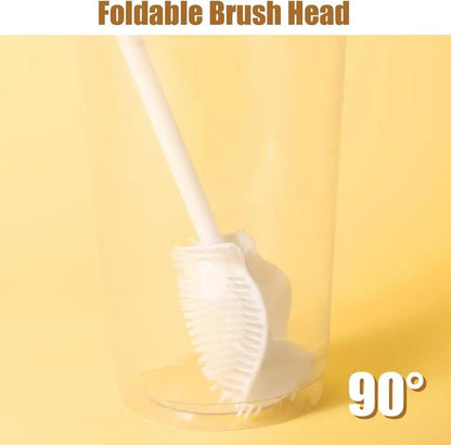 360° Silicone Bottle Cleaning Brush with Long Handle