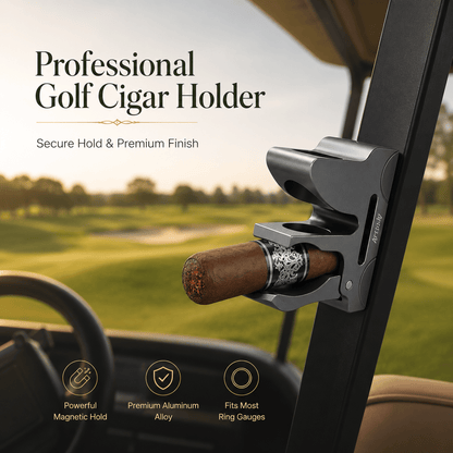 🔥Universal Magnetic Cigar Clip for Golf Cart