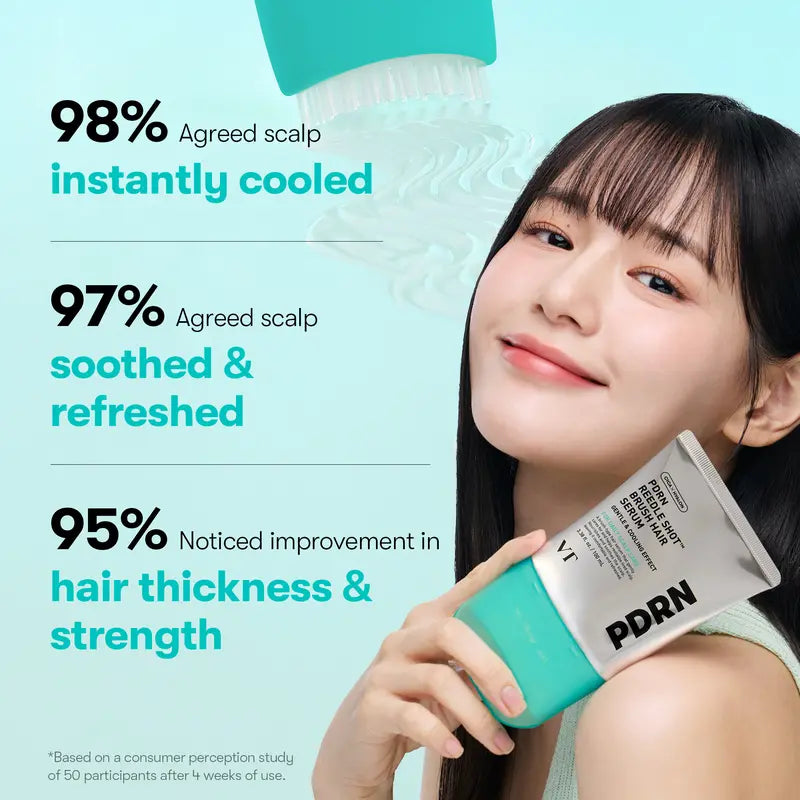 #1 viral PDRN Reedle Shot Hair Brush Serum