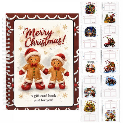 Christmas Gift Card Book