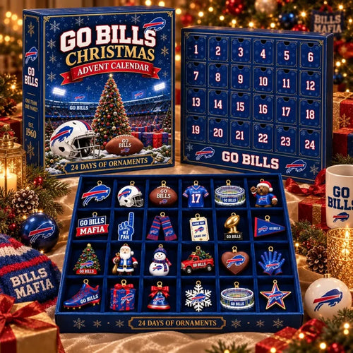 🦬🎁 24 Days of Buffalo Bills Christmas – The Ultimate Fan Countdown