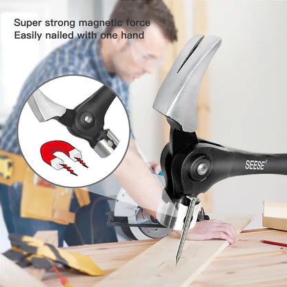 Adjustable Nail Puller Hammer