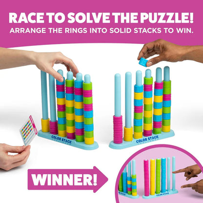 Color Stack Challenge - Fast-Paced Color Matching Puzzle Game for Parties and Family Night
