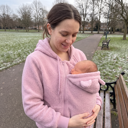 🔥 HOT SALE 💗 Cozy Babywearing Fleece Hoodie