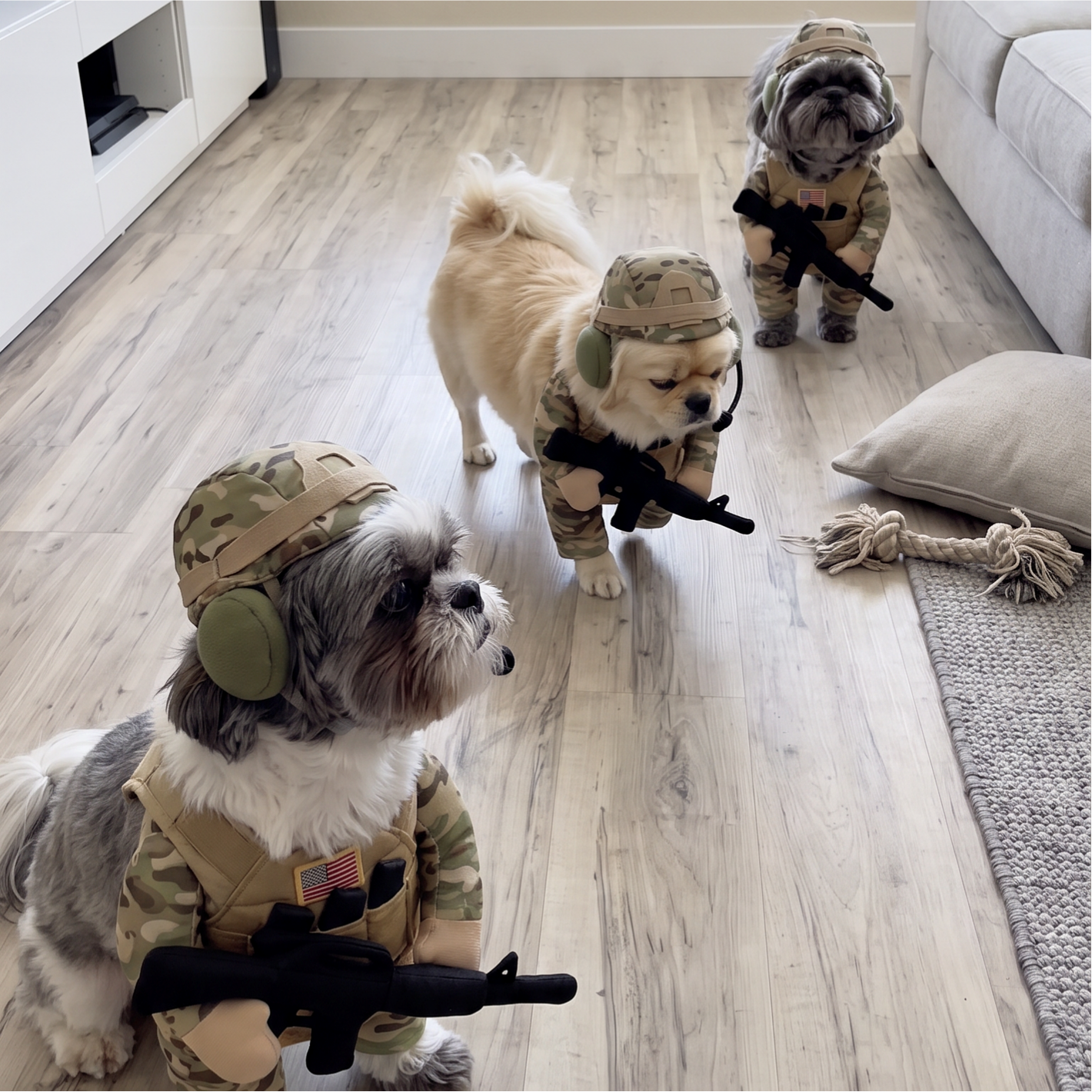🔥 50% OFF🪖Pet Tactical Soldier Uniform – Military Style Dog Costume
