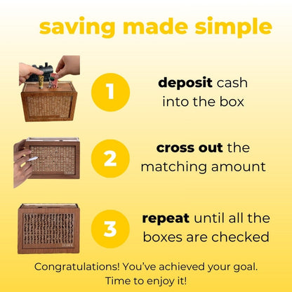 Money Box with Counter DIY